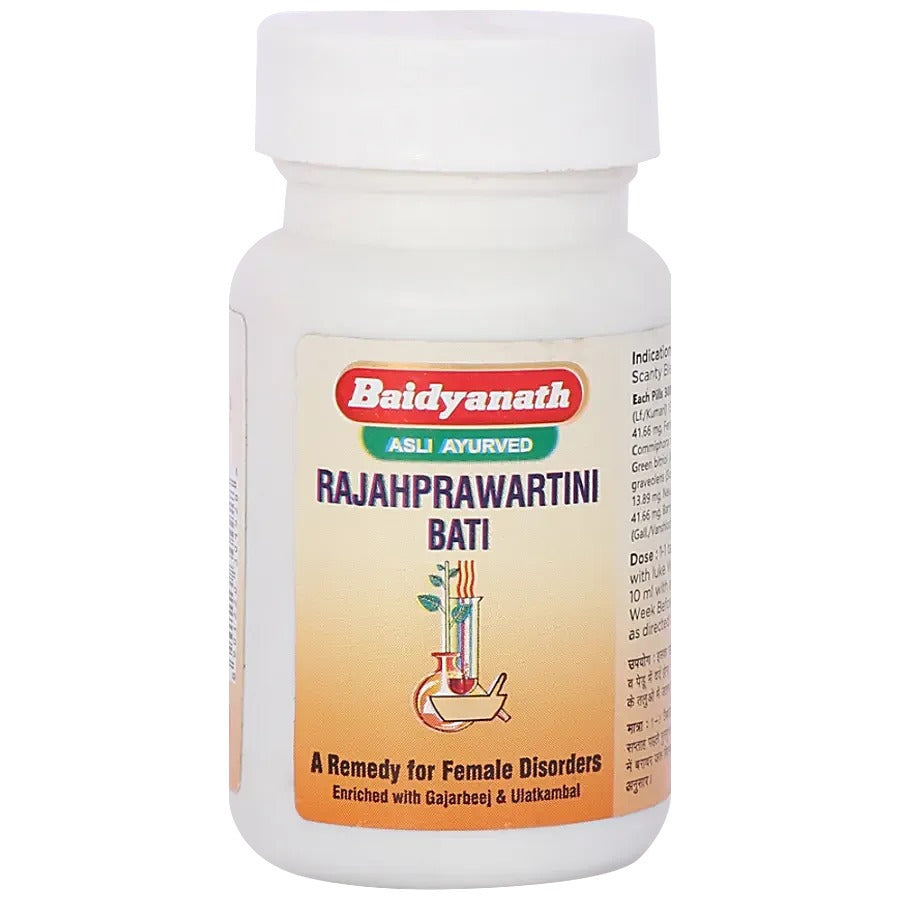 Baidyanath Rajahprawartini Bati – Ayurvedic Women’s Health Support | 80 Tablets