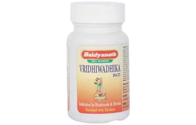 Baidyanath Vridhiwadhika Bati – Ayurvedic Hernia & Swelling Support | 80 Tablets