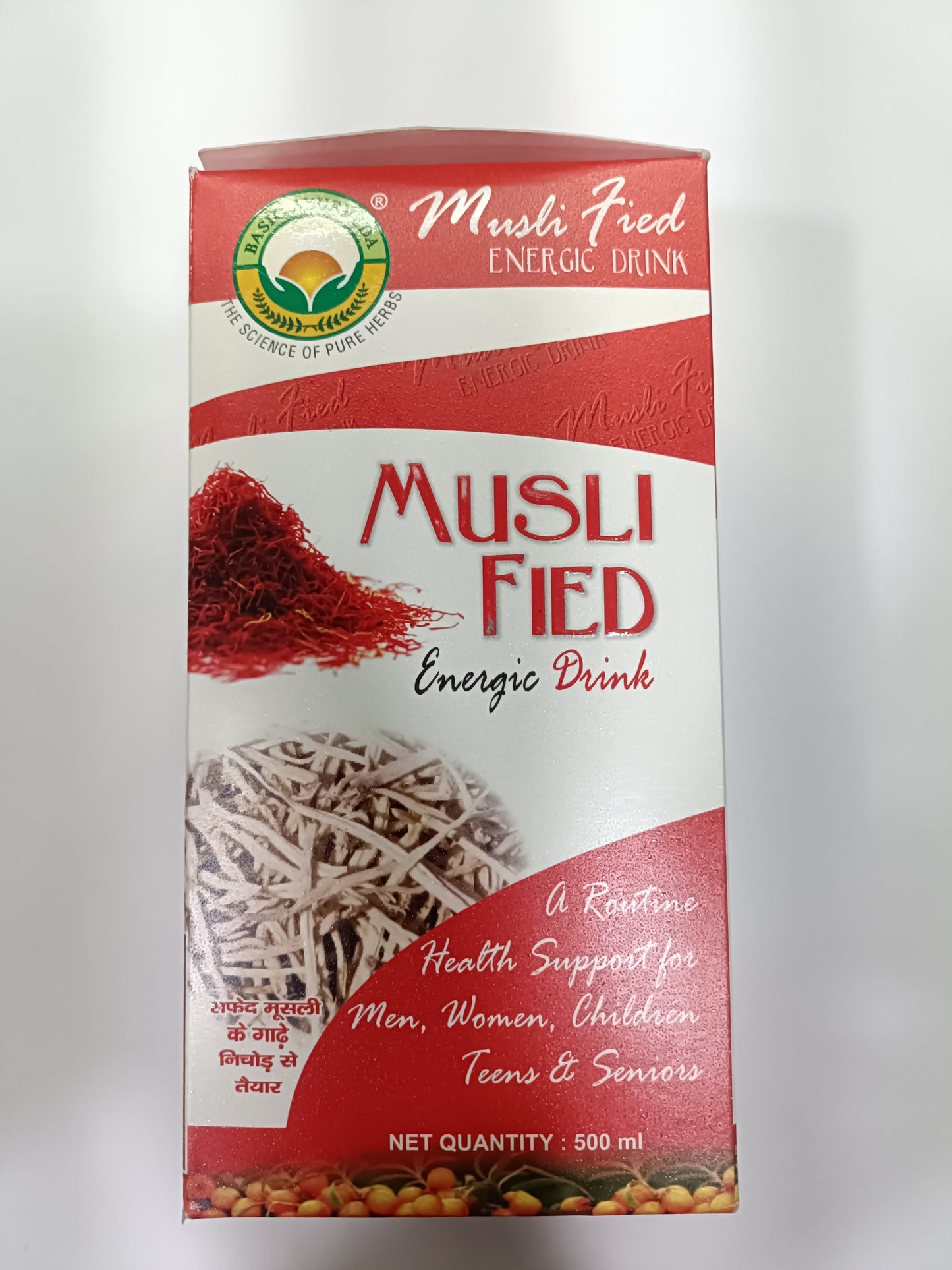Basic Ayurveda Musli Fied energetic drink 500ml