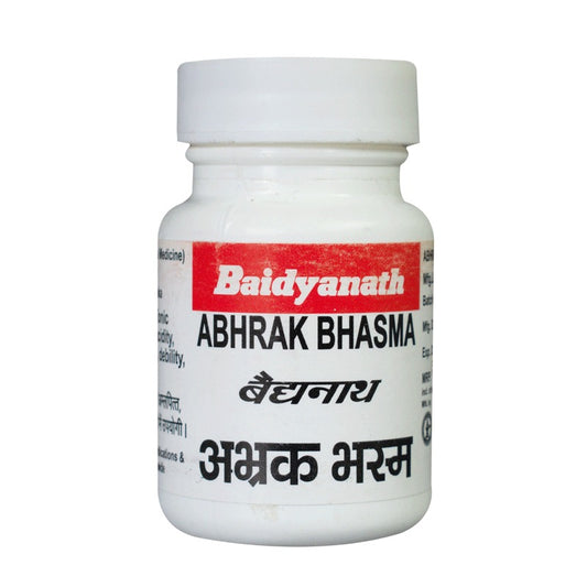 Baidyanath Abhrak Bhasma – Ayurvedic Rejuvenator & Wellness Powder 10gm