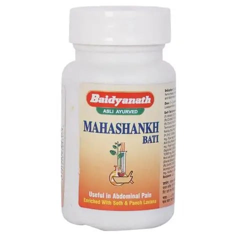 Baidyanath Mahashankh Bati – Ayurvedic Digestive Support | 40 Tablets