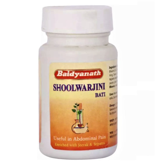 Baidyanath Shoolwarjini Bati – Ayurvedic Pain & Colic Relief | 40 Tablets