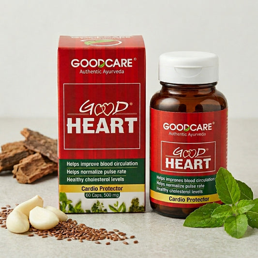 GoodCare Good Heart 500mg 60 Capsules for Heart Health Cholesterol Support and Cardiovascular Wellness