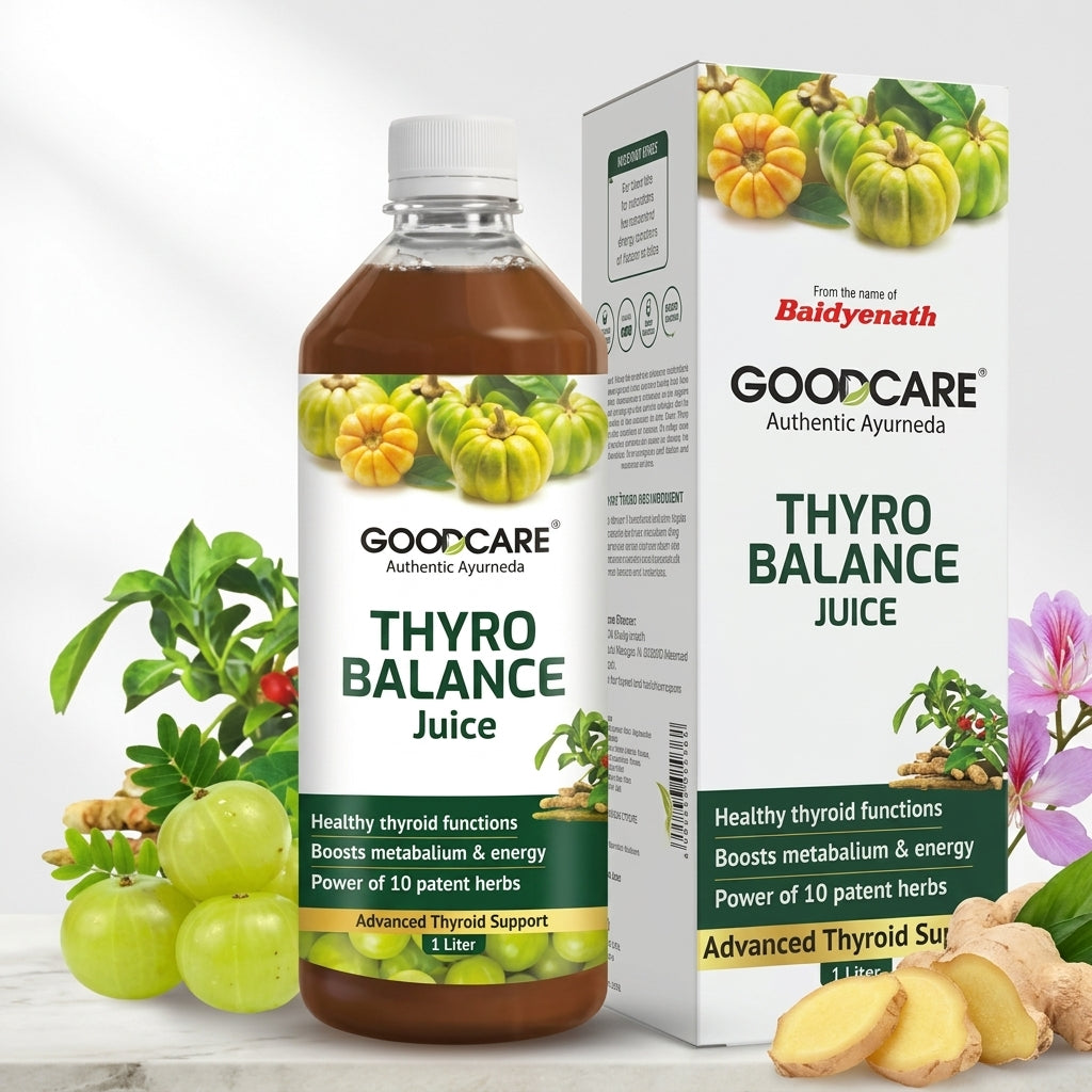 GoodCare Thyro Balance Juice 1L for Thyroid Support Hormonal Balance and Metabolism