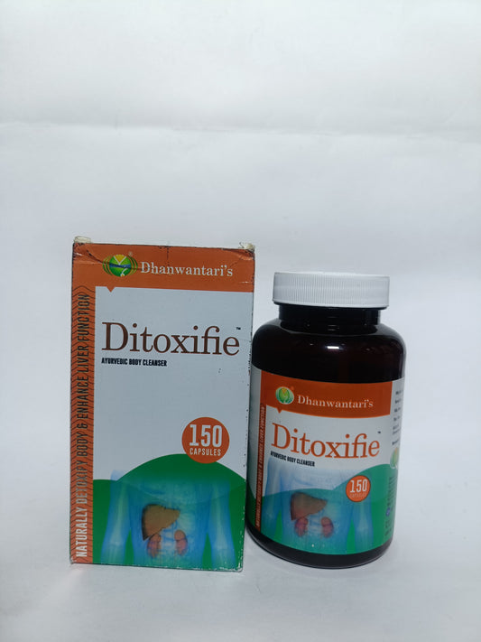 Ditoxifie | Ayurvedic Body Cleanser | 150 Capsules