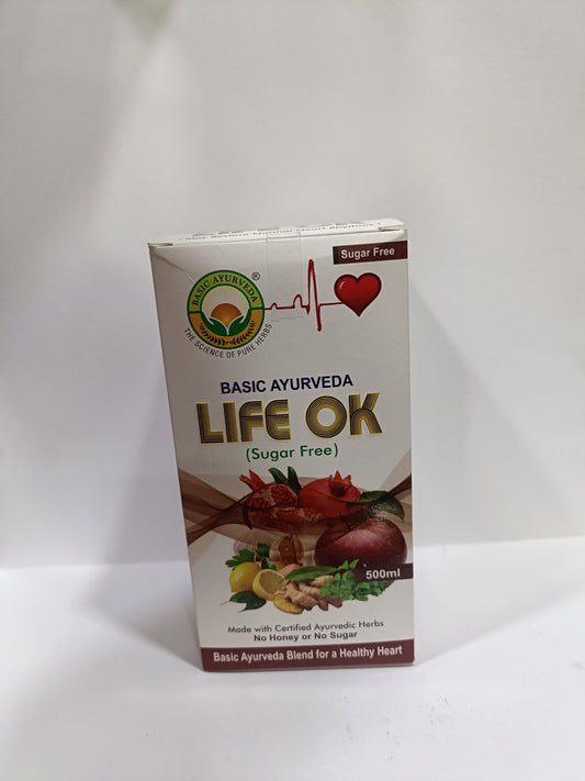 Basic Ayurveda Life Ok Sugar Free | 500ml