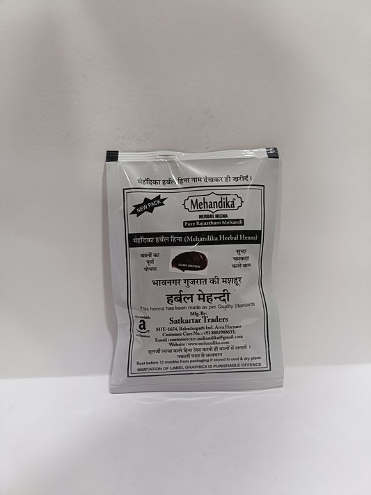 Mehandika Herbal Colour Dark Brown/black