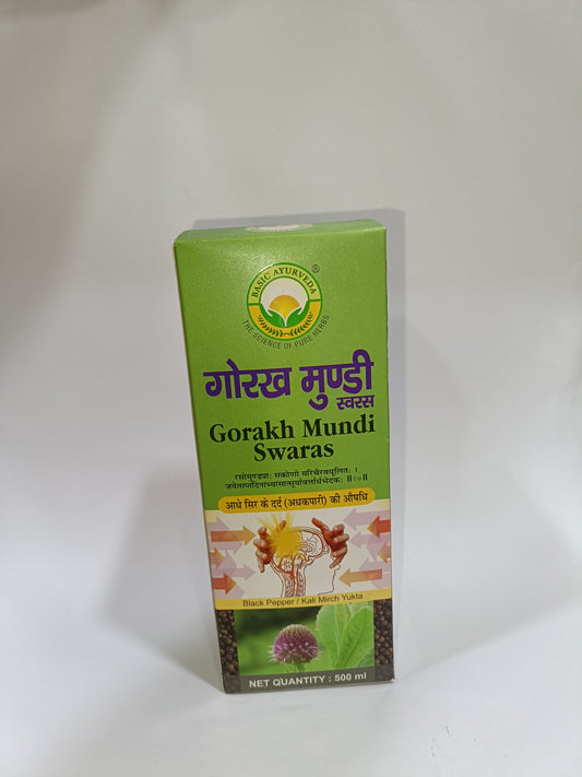 Basic Ayurveda Gorakh Mundi Swaras 500ml