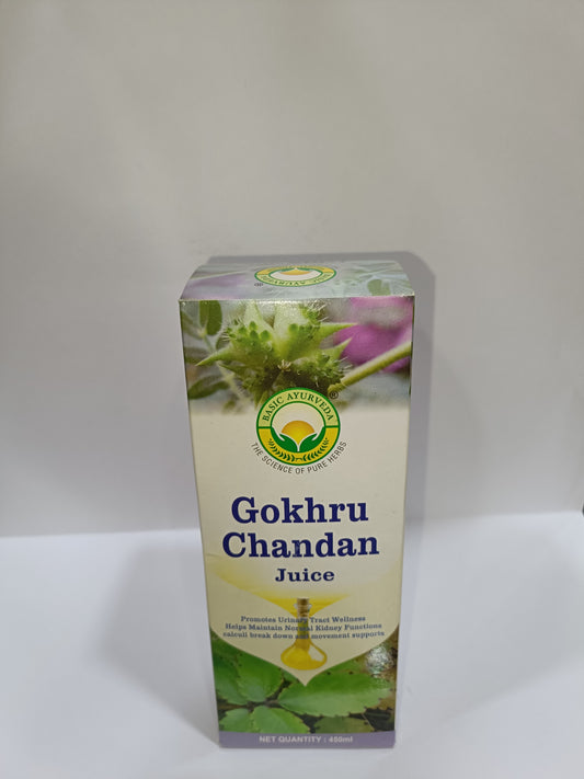 Basic Ayurveda Gokhru Chandan Juice 450ml