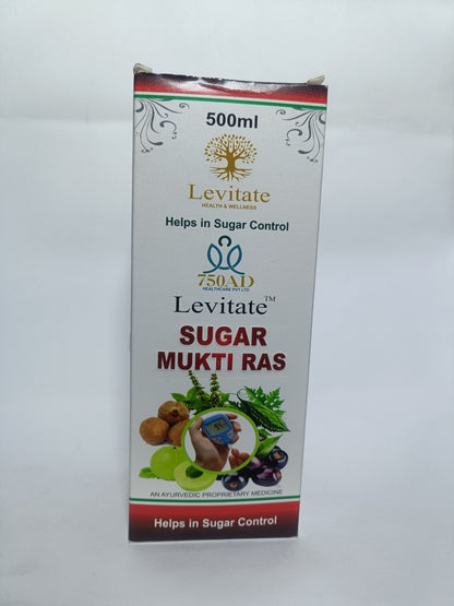 Levitate Sugar Mukti Ras | 500ml | Helps in Sugar Control